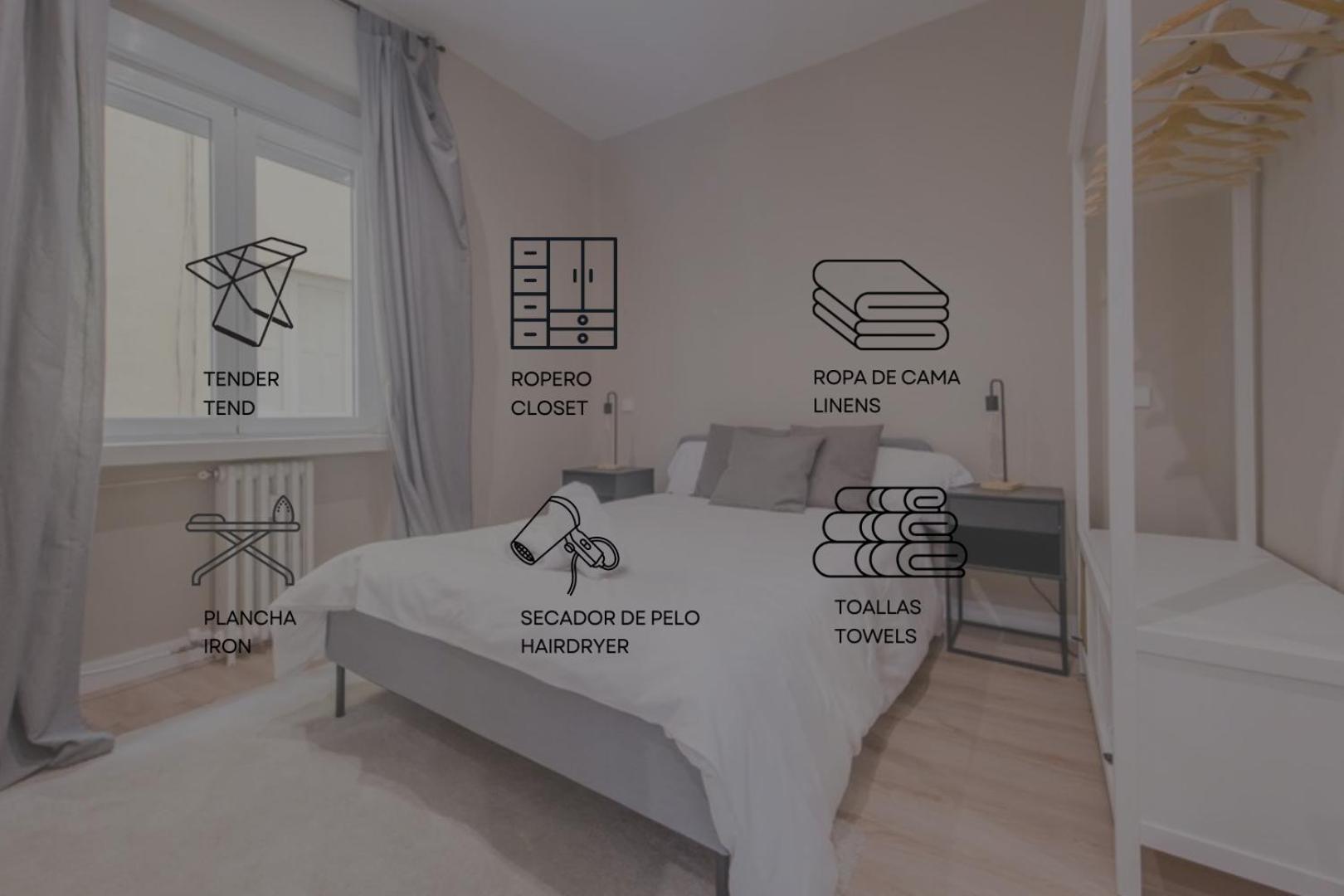 Appartement Downtown 7pax La Latina,centro De *